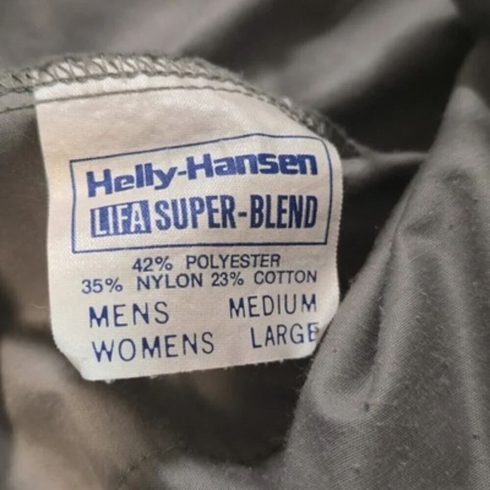 Vintage Helly Hansen LIFA Super-Blend Pullover Jacket Men’s M USA Made 90s